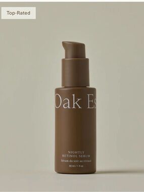 Oak Essentials Nightly Retinol Serum: 30 ml | 1 fl oz (Full Size)